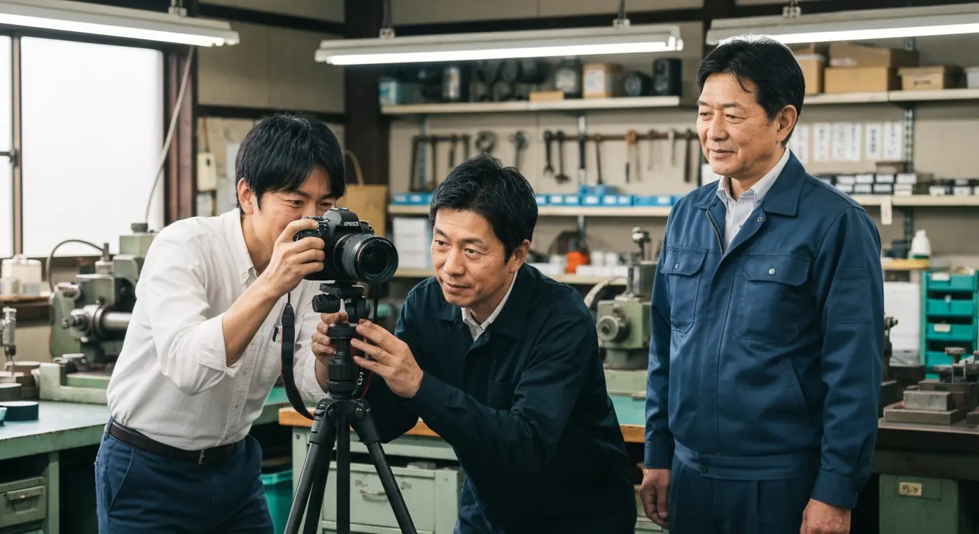 撮影 撮影の裏側