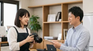 【稲沢市】「伝わる」写真が会社の顔を作る！ホームページ制作を成功させる撮影の裏側
